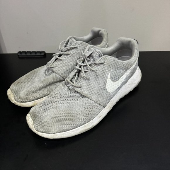 Nike Roshe One Men's Shoes Wolf Grey/White - Size 10.5 - Picture 3 of 5